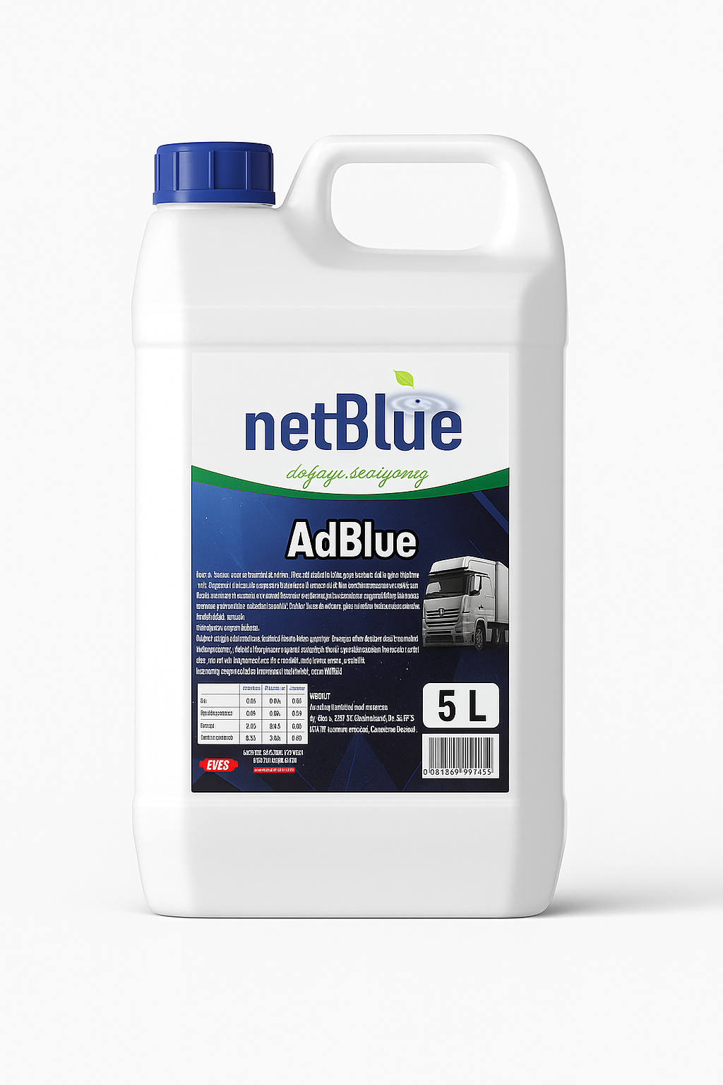 Adblue Netblue 5 Litre Euro 4/5/6/7 Aus32